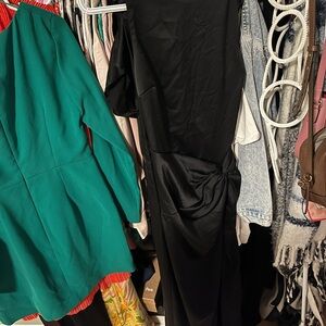 Abercrombie & Fitch Black Backless Dress